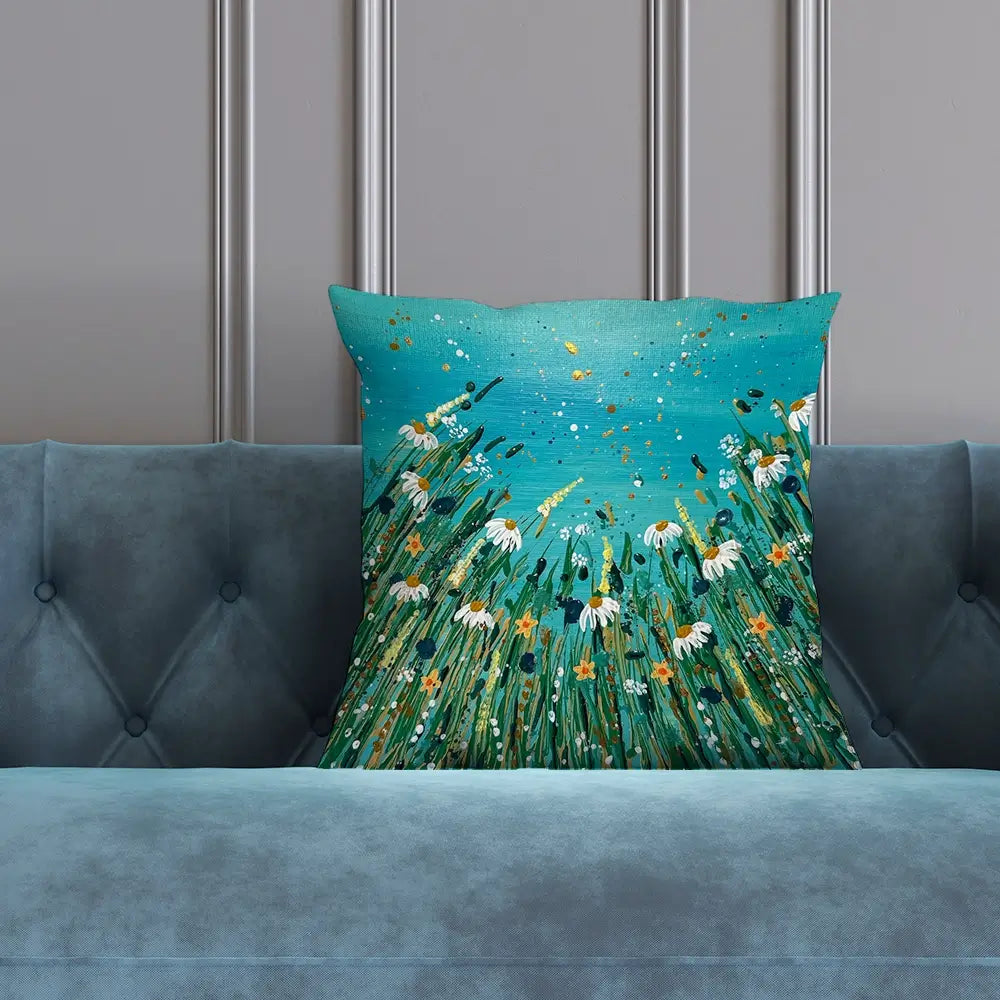 Floral Feast Cushion Floral Feast Cushion wall art product Emma LC Art