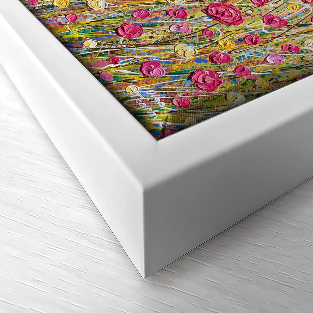 Floral Fluidity Canvas Print Floral Fluidity Canvas Print wall art product Olga Tkachyk