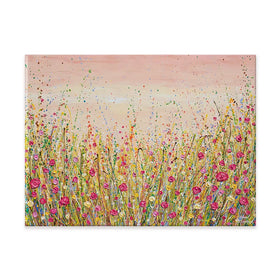 Floral Fluidity Canvas Print Floral Fluidity Canvas Print wall art product Olga Tkachyk
