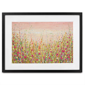 Floral Fluidity Framed Art Print Floral Fluidity Framed Art Print wall art product Olga Tkachyk