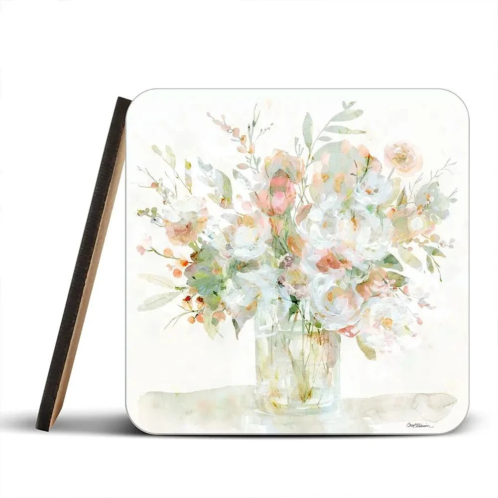 Floral Fragrance Coaster Set Floral Fragrance Coaster Set wall art product Carol Robinson