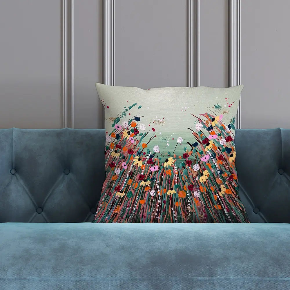 Floral Fresh Cushion Floral Fresh Cushion wall art product Emma LC Art