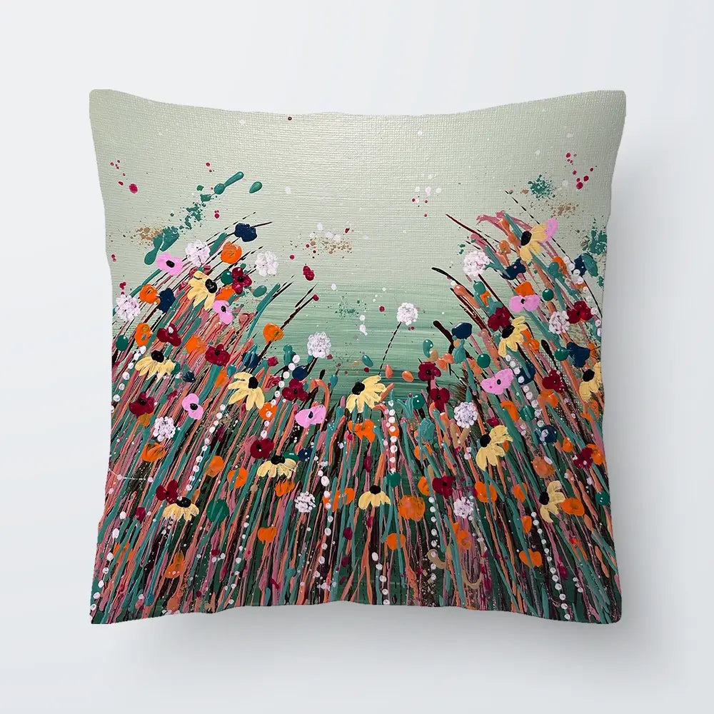 Floral Fresh Cushion Floral Fresh Cushion wall art product Emma LC Art