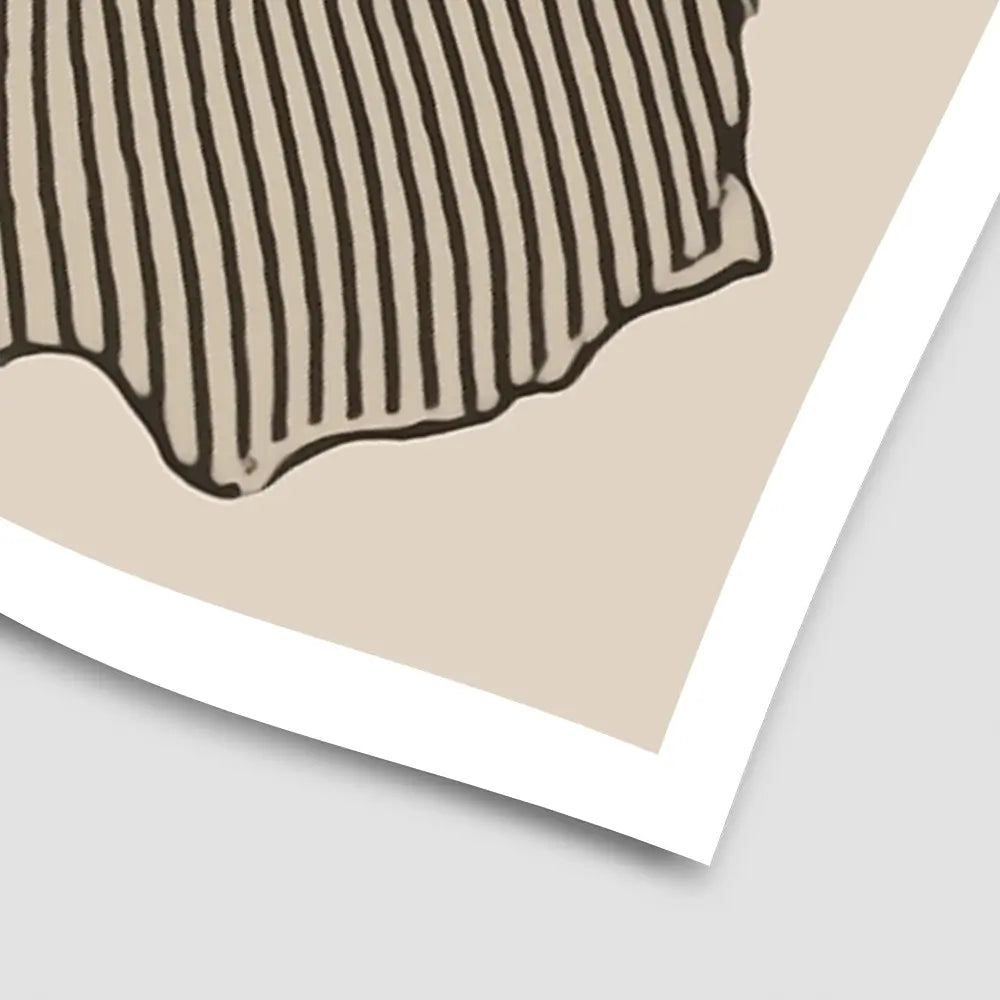 Floral Lines Art Print Floral Lines Art Print wall art product IAmHomeStudio