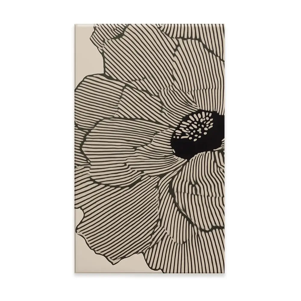 Floral Lines Canvas Print Floral Lines Canvas Print wall art product IAmHomeStudio