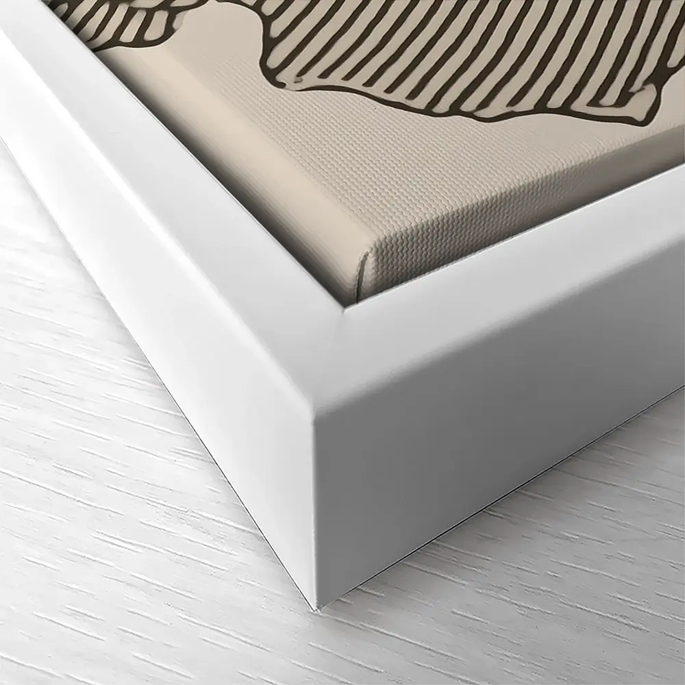 Floral Lines Canvas Print Floral Lines Canvas Print wall art product IAmHomeStudio