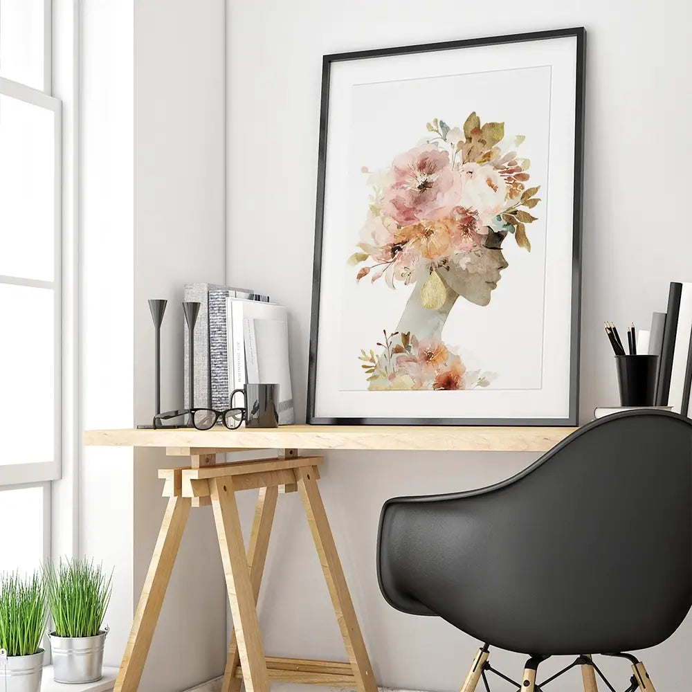 Floral Reverie Framed Art Print Floral Reverie Framed Art Print wall art product Svetlana Aleynikova
