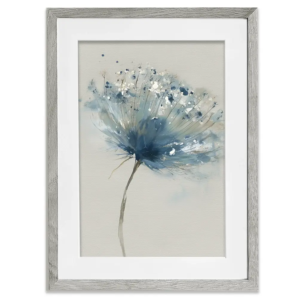 Floral Rising Framed Art Print Floral Rising Framed Art Print wall art product Chromatic Storm Studio