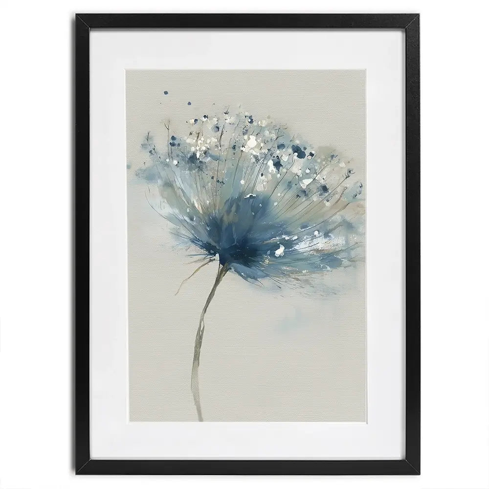 Floral Rising Framed Art Print Floral Rising Framed Art Print wall art product Chromatic Storm Studio
