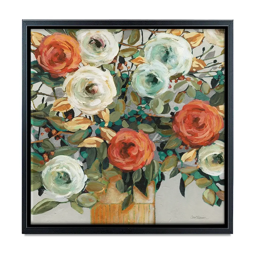 Floral Warmth Canvas Print Floral Warmth Canvas Print wall art product Carol Robinson