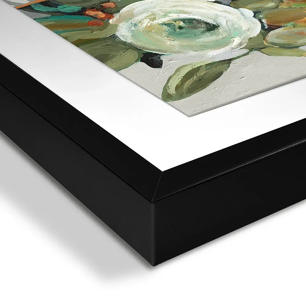 Floral Warmth Framed Art Print Floral Warmth Framed Art Print wall art product Carol Robinson