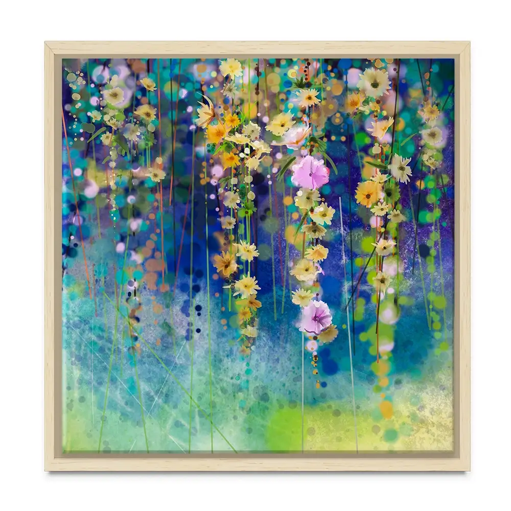 Floral Watercolour Canvas Print Floral Watercolour Canvas Print wall art product pluie_r / Shutterstock