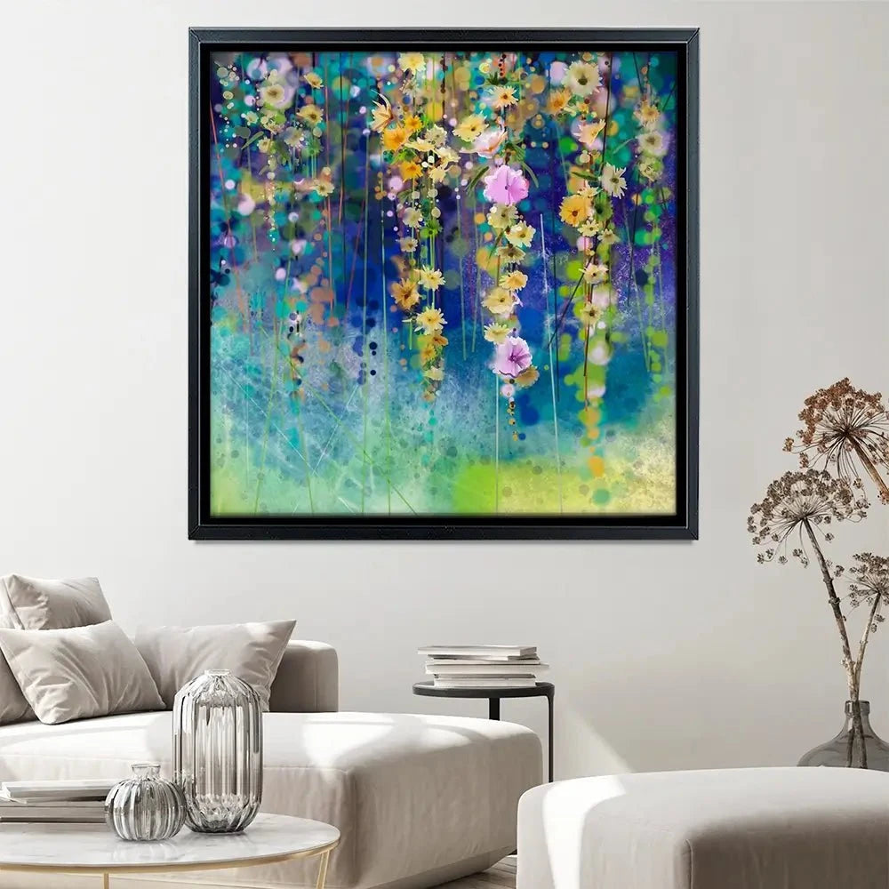 Floral Watercolour Canvas Print Floral Watercolour Canvas Print wall art product pluie_r / Shutterstock