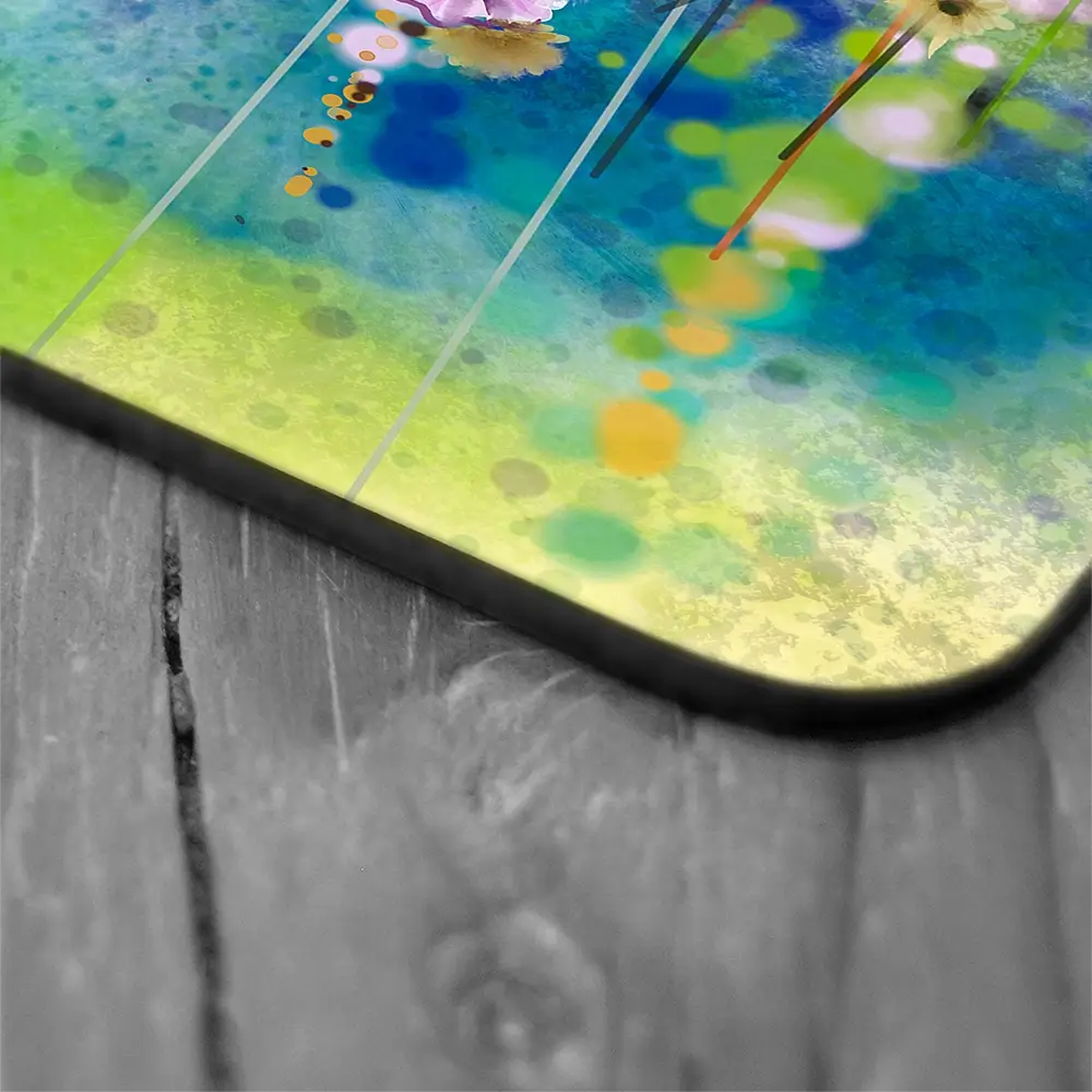 Floral Watercolour Coaster Set Rainbow Soul Tree Coaster Set | Rainbow Soul Tree Art Coasters wall art product pluie_r / Shutterstock