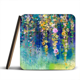 Floral Watercolour Coaster Set Rainbow Soul Tree Coaster Set | Rainbow Soul Tree Art Coasters wall art product pluie_r / Shutterstock