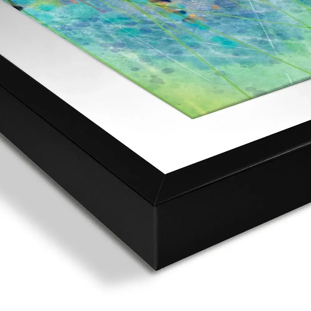 Floral Watercolour Square Framed Art Print Floral Watercolour Square Framed Art Print wall art product pluie_r / Shutterstock