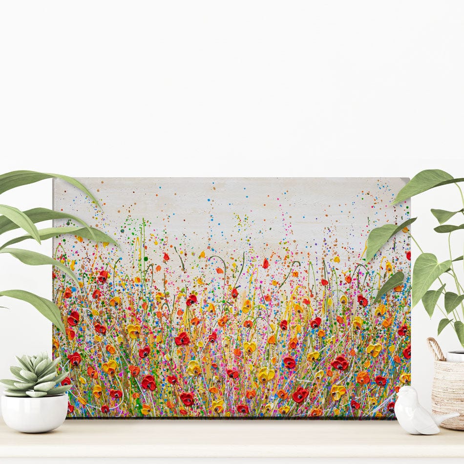 Flourish Of Summer Canvas Print wall art product Olga Tkachyk