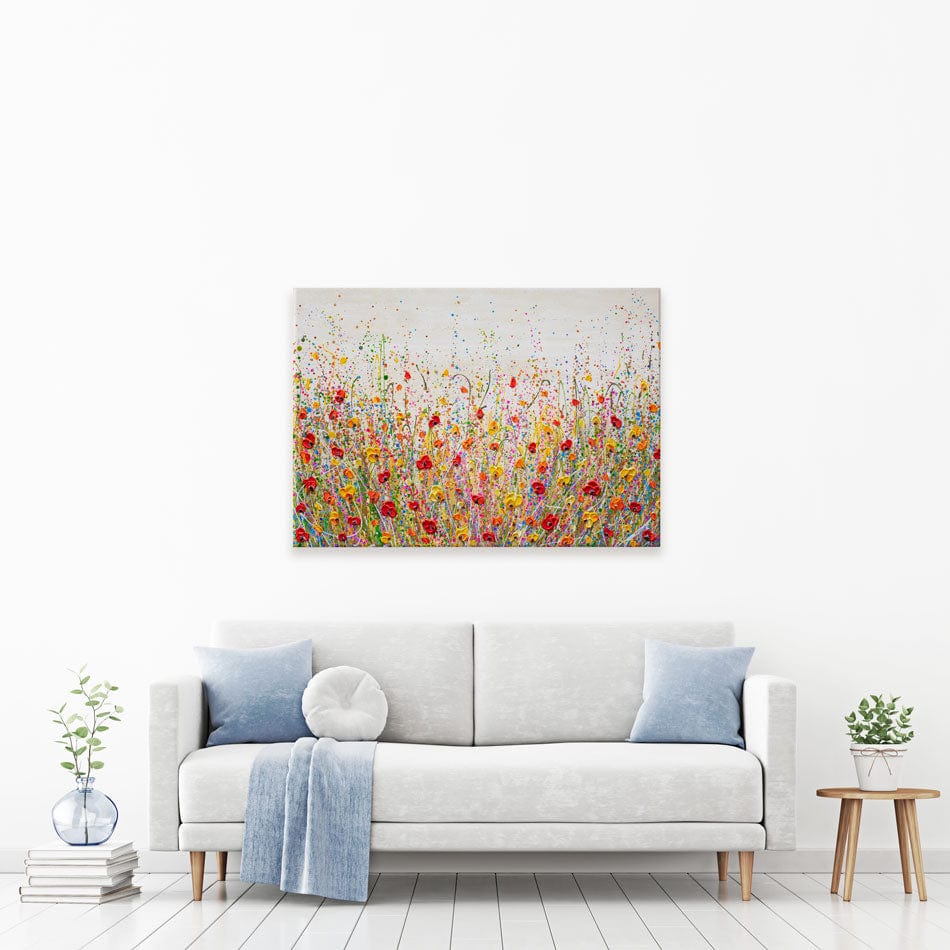 Flourish Of Summer Canvas Print wall art product Olga Tkachyk