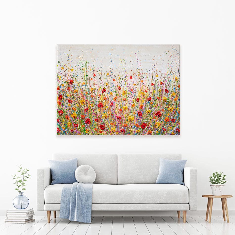 Flourish Of Summer Canvas Print wall art product Olga Tkachyk
