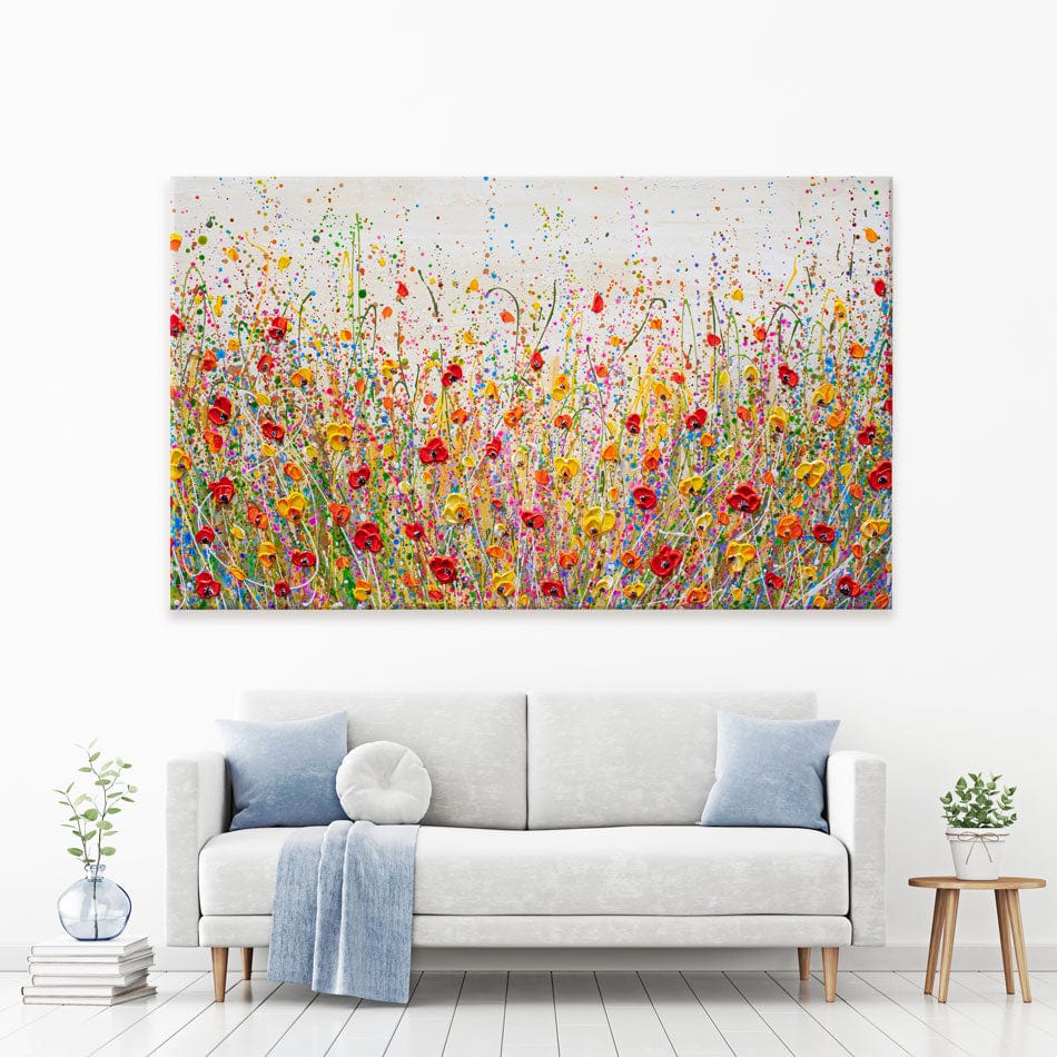 Flourish Of Summer Canvas Print wall art product Olga Tkachyk