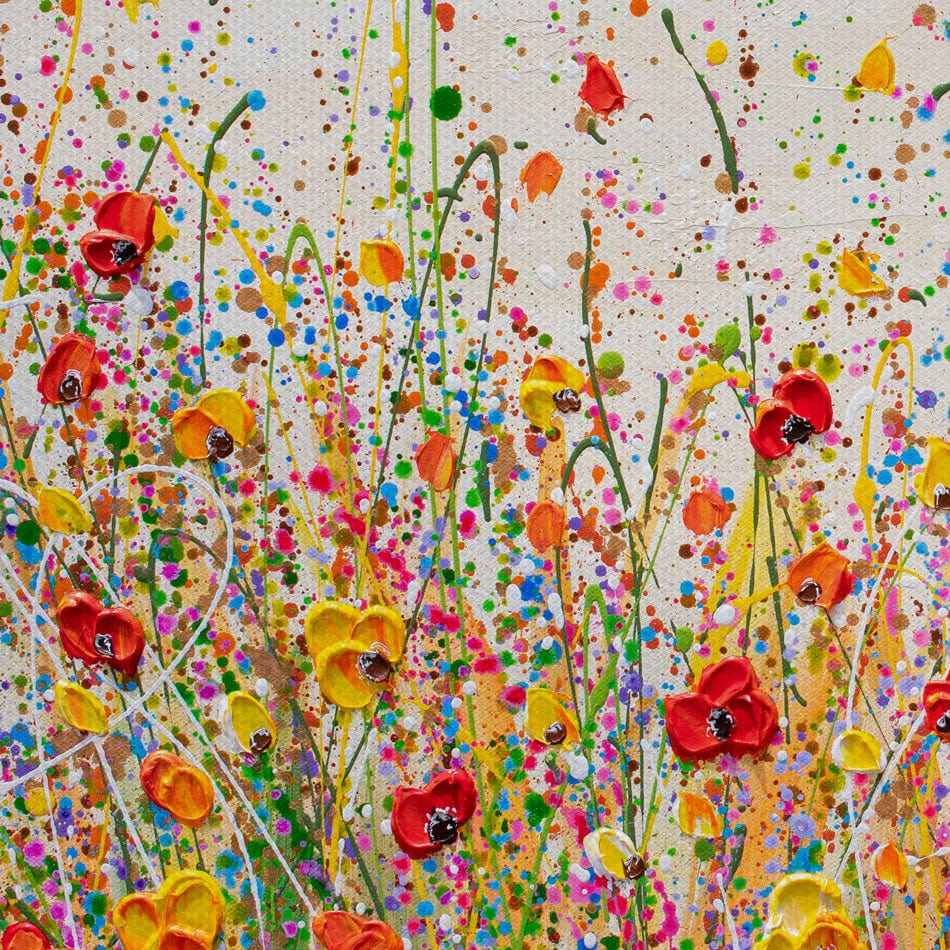 Flourish Of Summer Canvas Print wall art product Olga Tkachyk