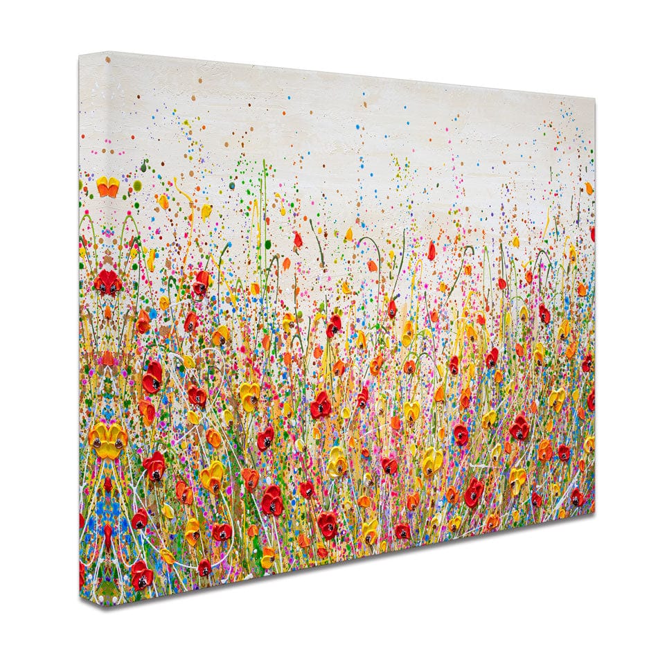 Flourish Of Summer Canvas Print wall art product Olga Tkachyk