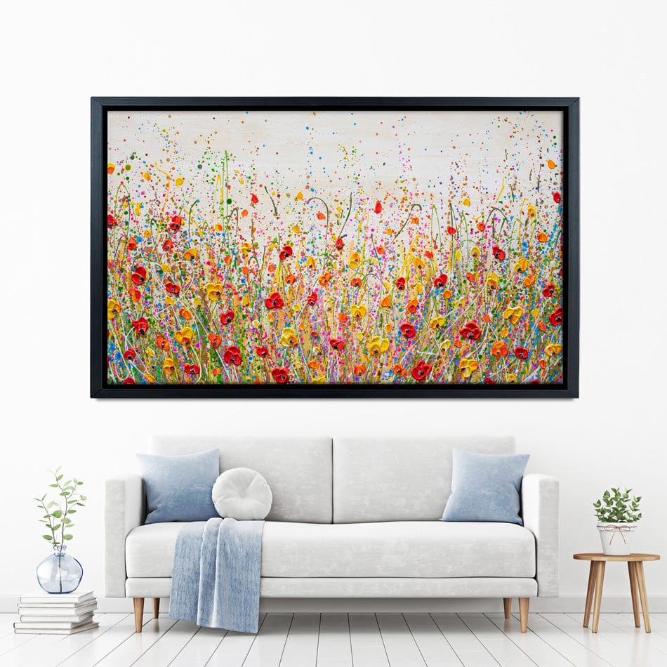 Flourish Of Summer Canvas Print wall art product Olga Tkachyk