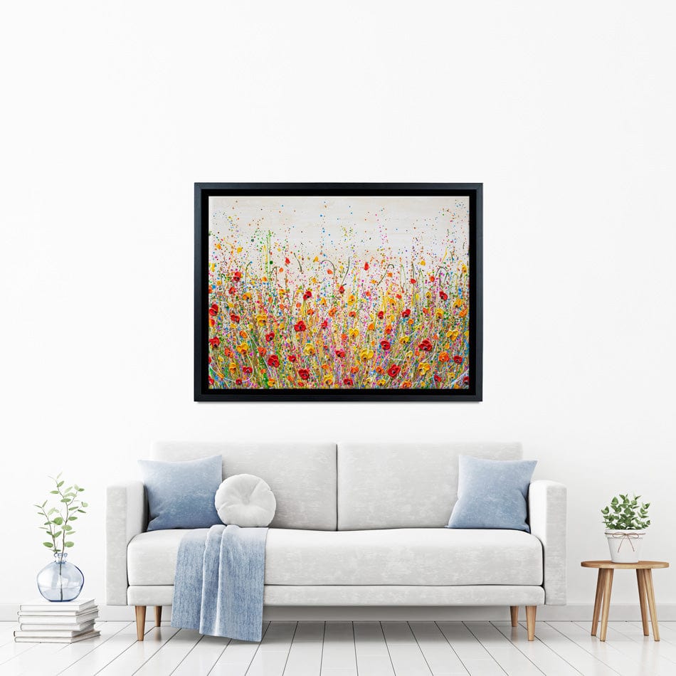 Flourish Of Summer Canvas Print wall art product Olga Tkachyk