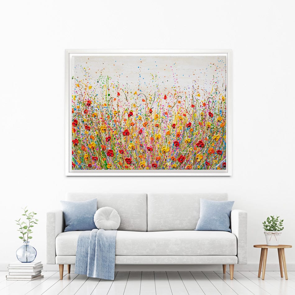 Flourish Of Summer Canvas Print wall art product Olga Tkachyk