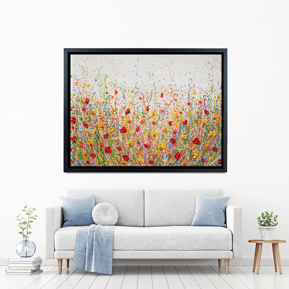 Flourish Of Summer Canvas Print wall art product Olga Tkachyk