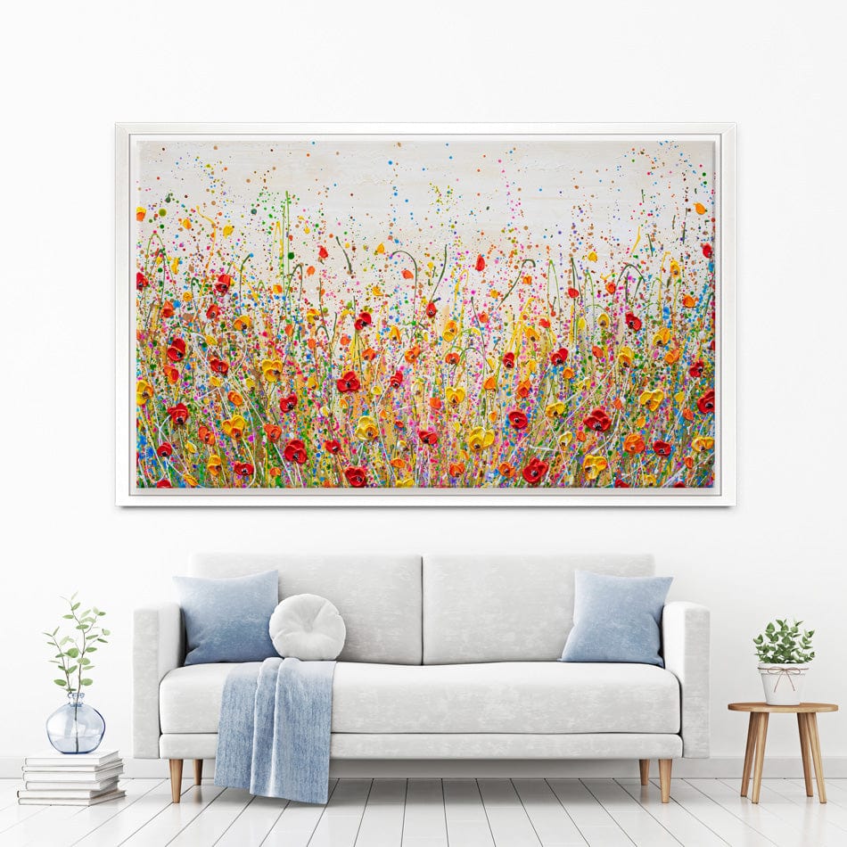 Flourish Of Summer Canvas Print wall art product Olga Tkachyk