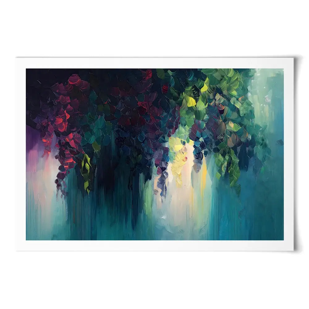 Flower Cascade Art Print Flower Cascade Art Print wall art product Gina Kelly - Independent