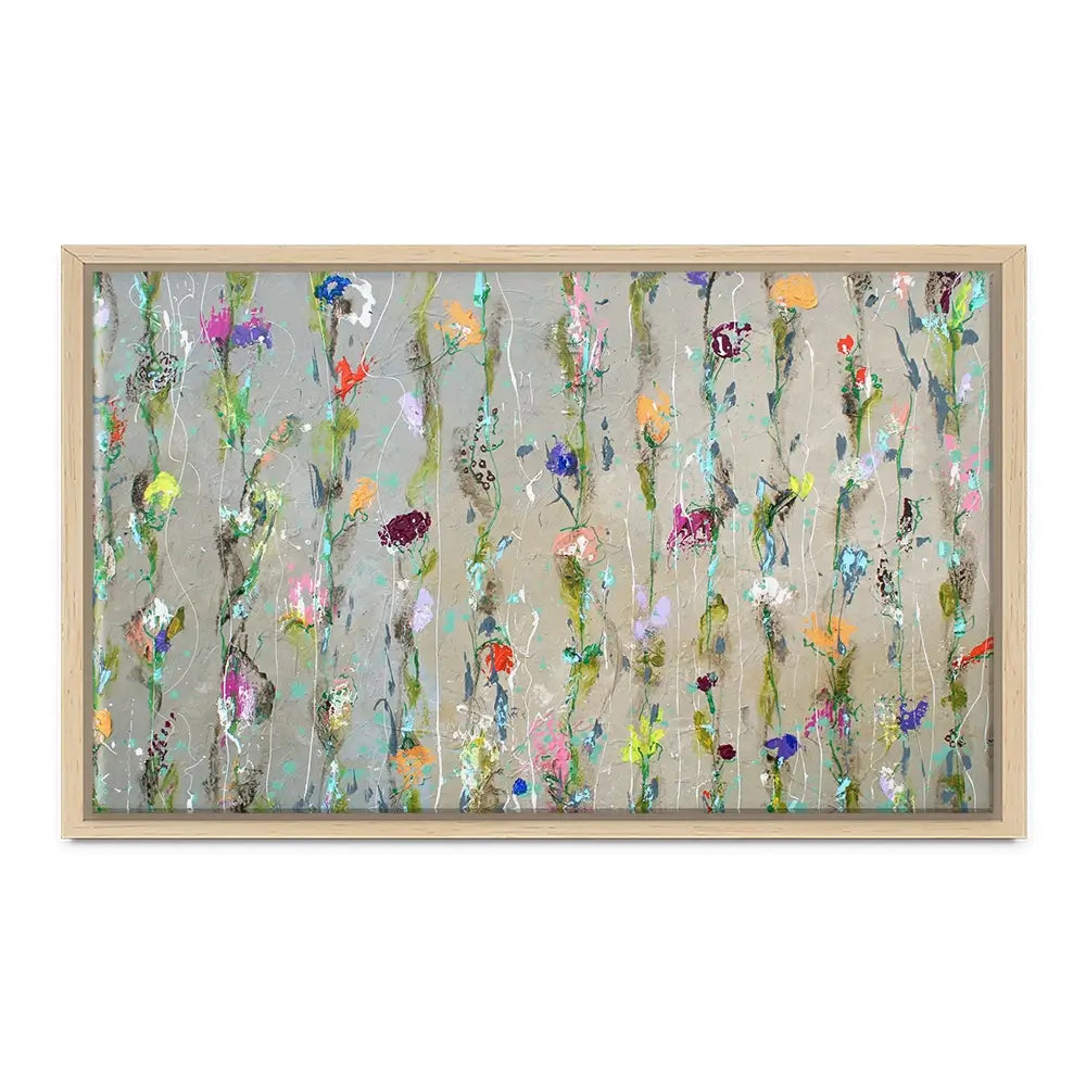 Flower Chain Canvas Print Flower Chain Canvas Print wall art product Studio Paint-Ing