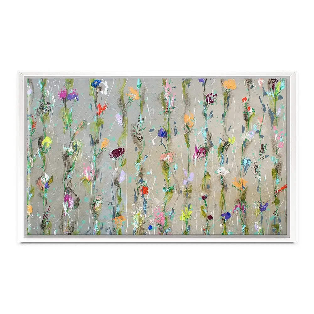 Flower Chain Canvas Print Flower Chain Canvas Print wall art product Studio Paint-Ing