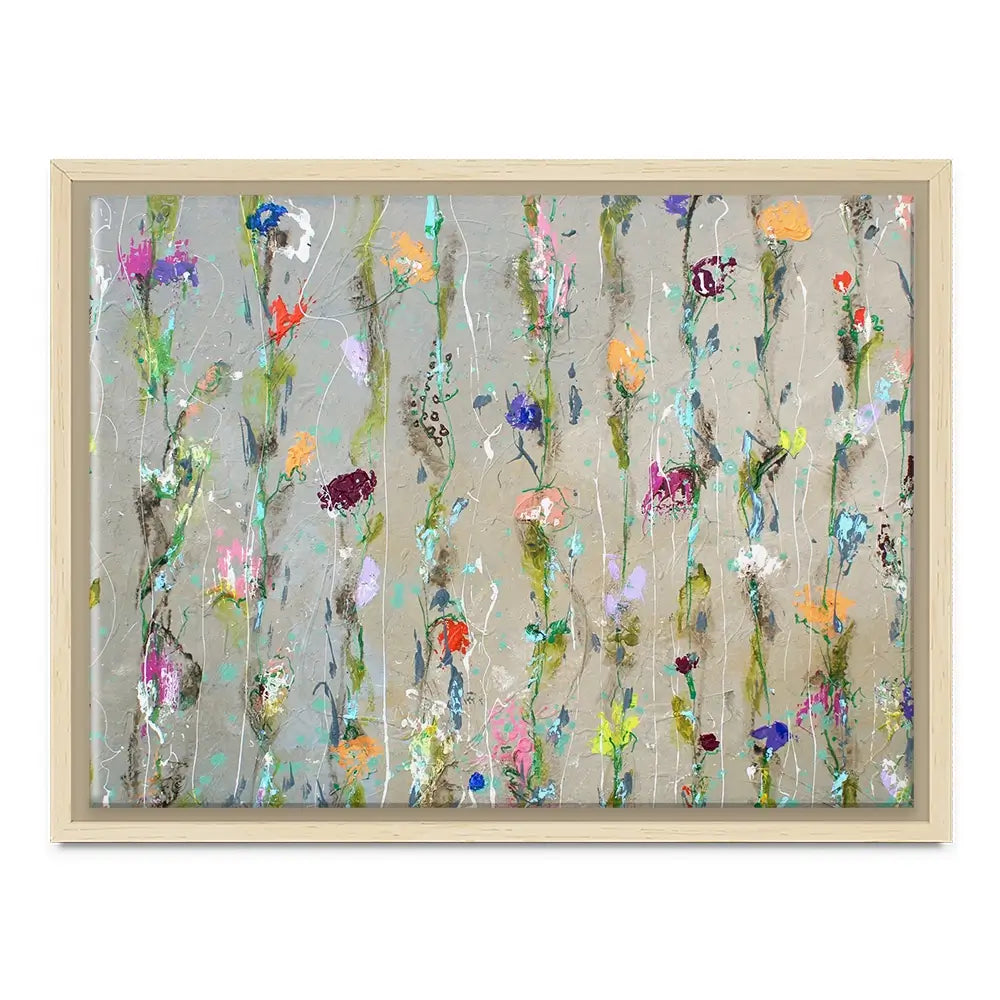 Flower Chain Canvas Print Flower Chain Canvas Print wall art product Studio Paint-Ing