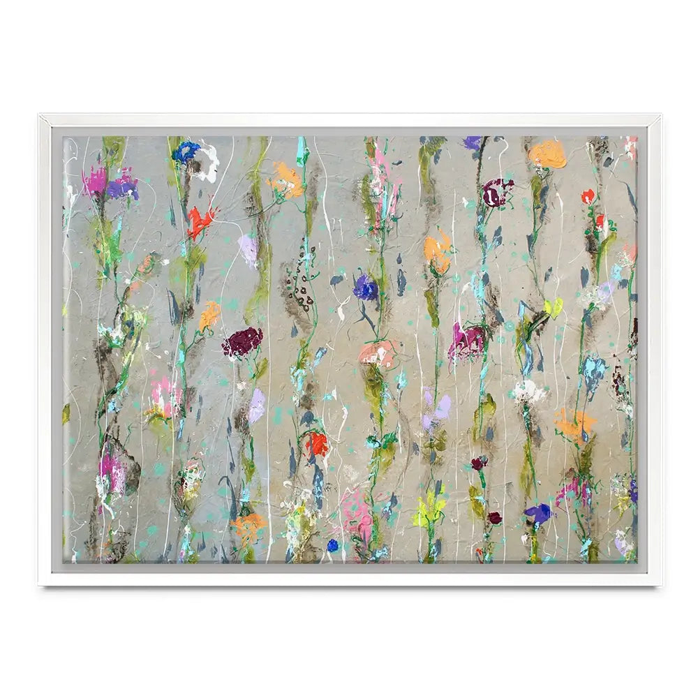 Flower Chain Canvas Print Flower Chain Canvas Print wall art product Studio Paint-Ing