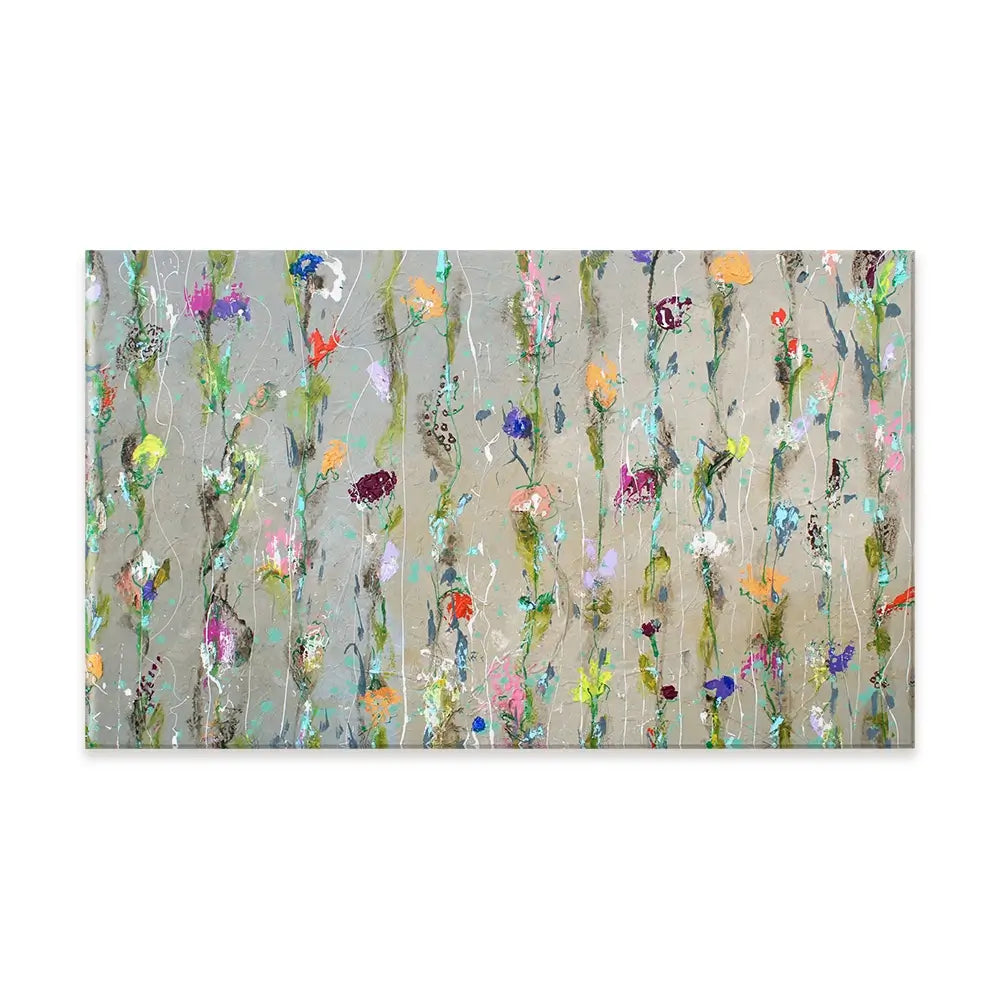 Flower Chain Canvas Print Flower Chain Canvas Print wall art product Studio Paint-Ing