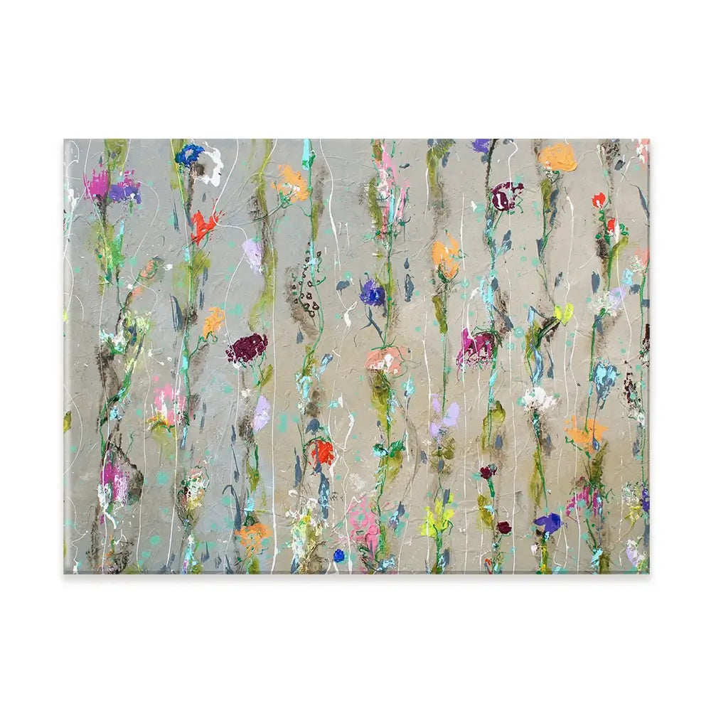 Flower Chain Canvas Print Flower Chain Canvas Print wall art product Studio Paint-Ing