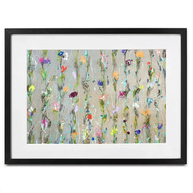 Flower Chain Framed Art Print Flower Chain Framed Art Print wall art product Studio Paint-Ing