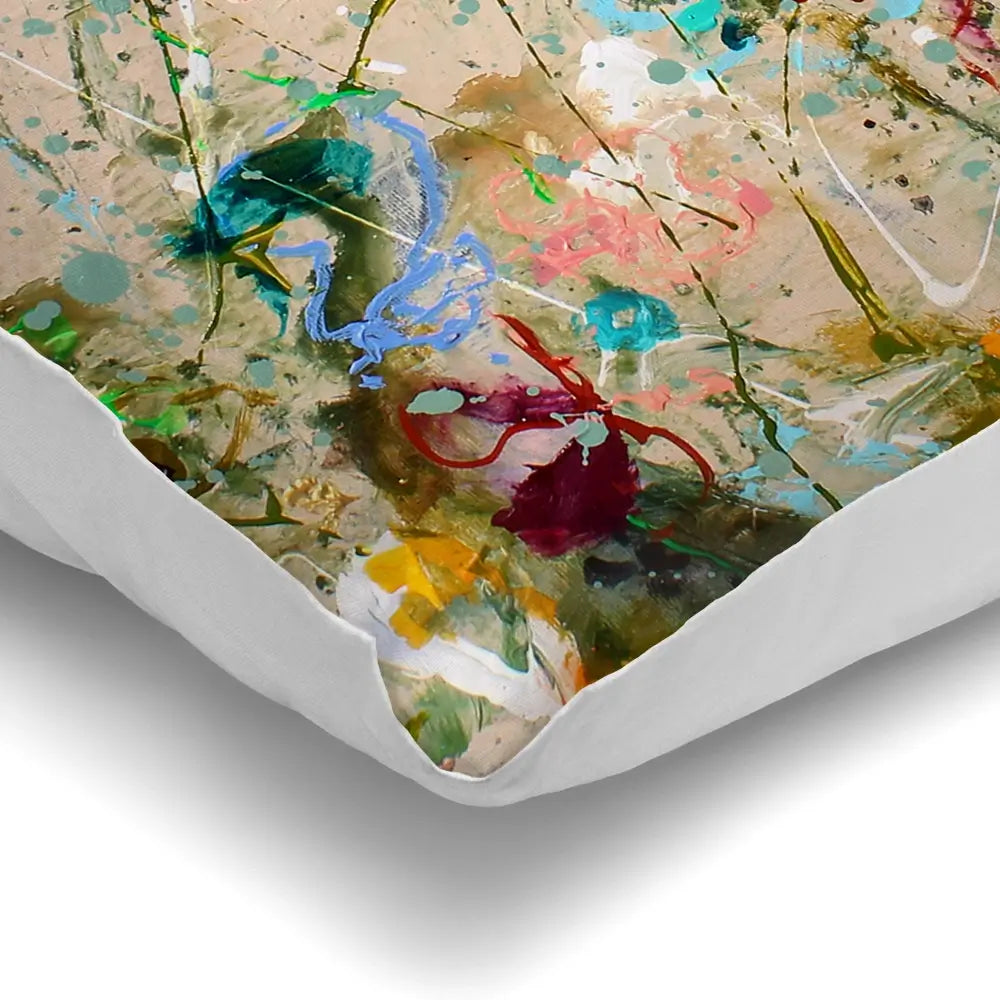 Flower Feeling Cushion Flower Feeling Cushion wall art product Art Print Shop