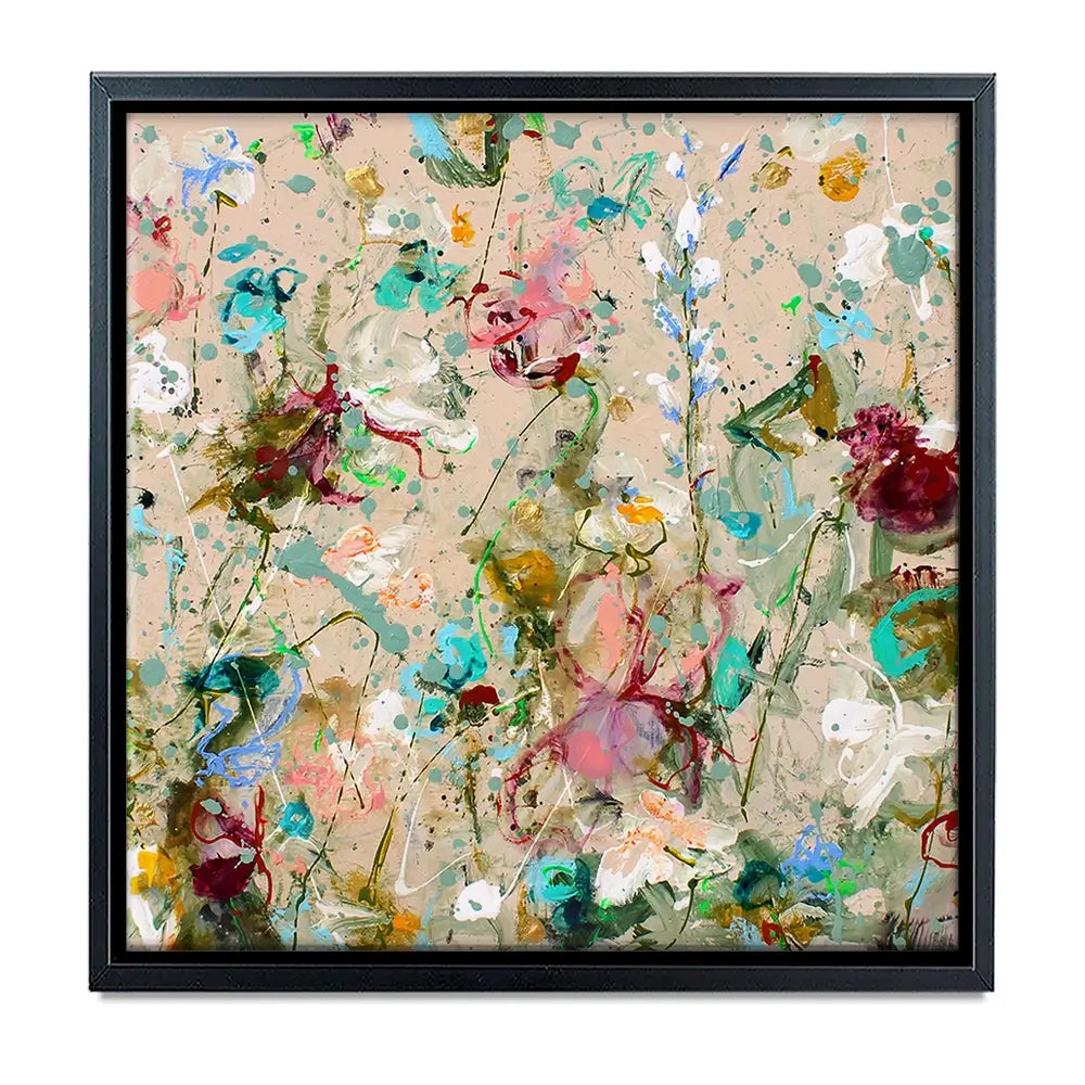 Flower Feeling Oversized Canvas Print Flower Feeling Oversized Canvas Print wall art product Art Print Shop
