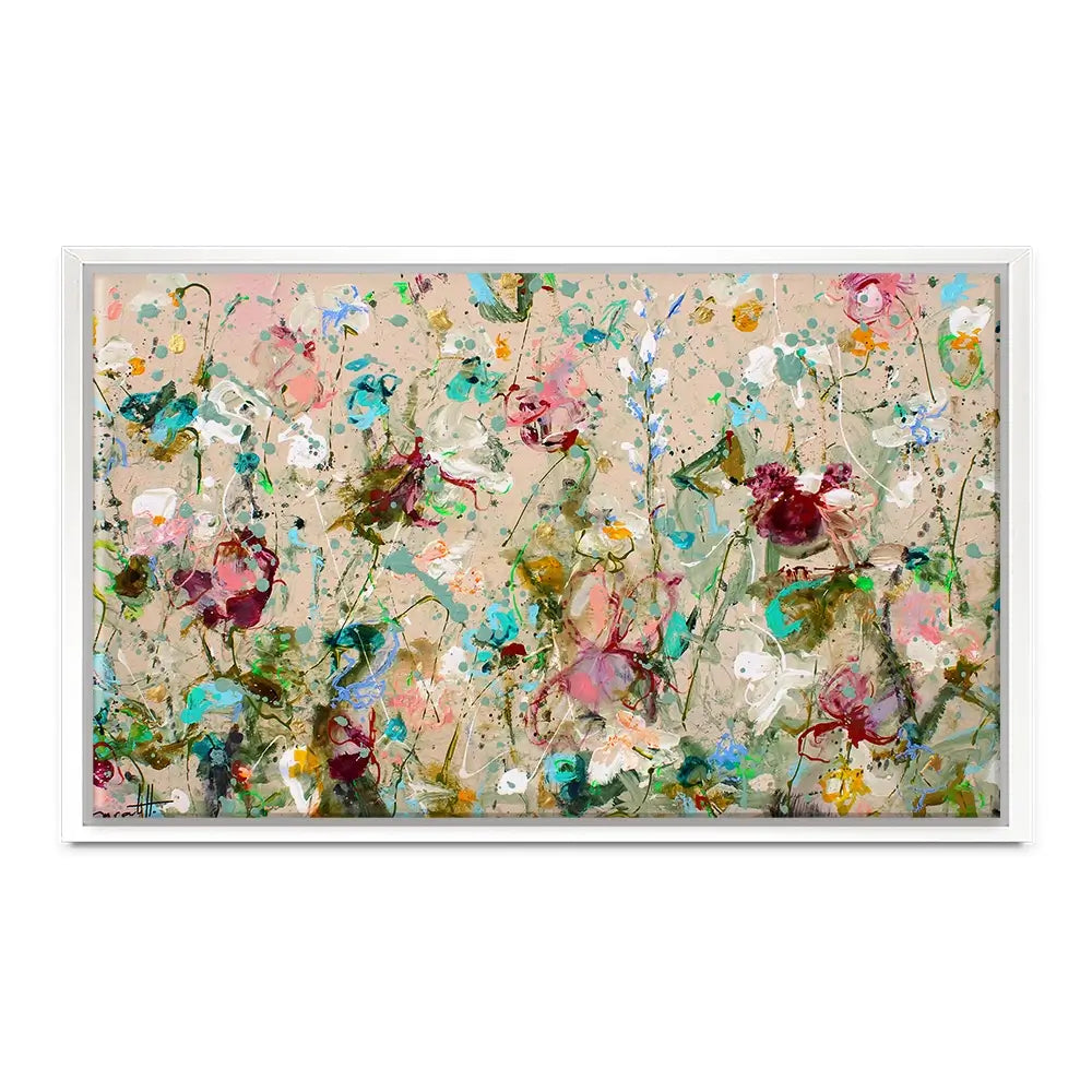 Flower Feeling Oversized Canvas Print Flower Feeling Oversized Canvas Print wall art product Art Print Shop