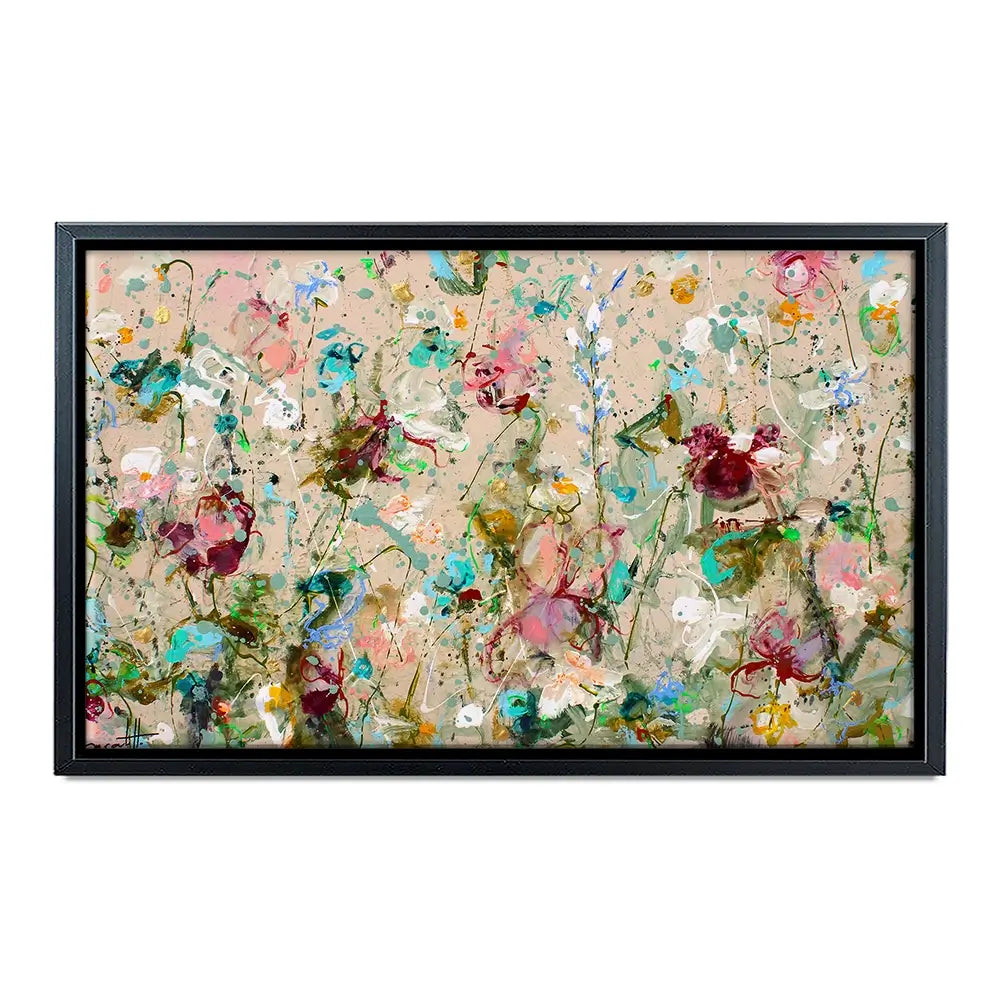 Flower Feeling Oversized Canvas Print Flower Feeling Oversized Canvas Print wall art product Art Print Shop
