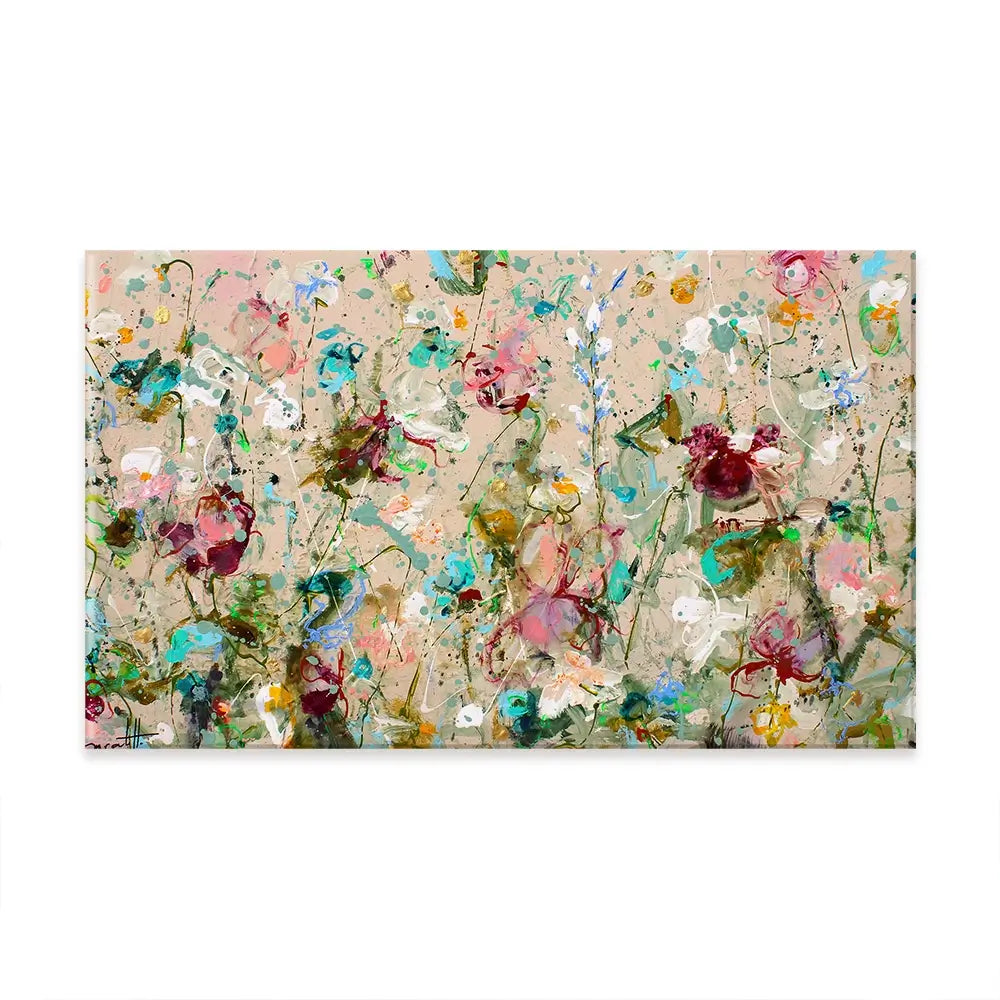 Flower Feeling Oversized Canvas Print Flower Feeling Oversized Canvas Print wall art product Art Print Shop