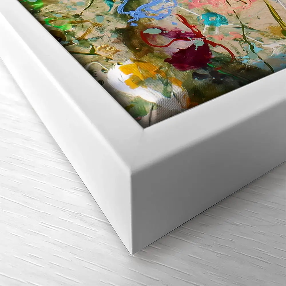 Flower Feeling Square Canvas Print Flower Feeling Square Canvas Print wall art product Art Print Shop
