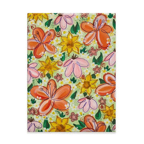 Flower Power Green Canvas Print Flower Power Green Canvas Print wall art product Elizabeth White