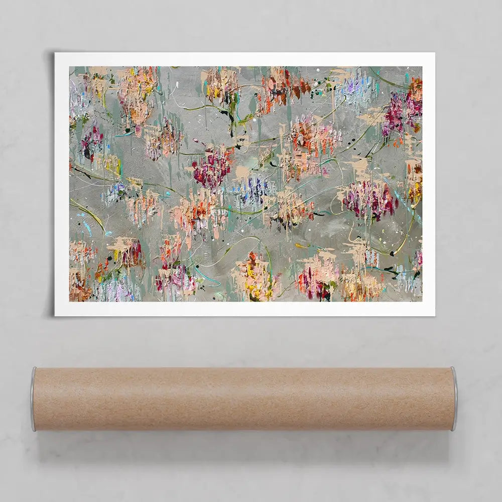 Flower Reflection Art Print Flower Reflection Art Print wall art product Studio Paint-ING