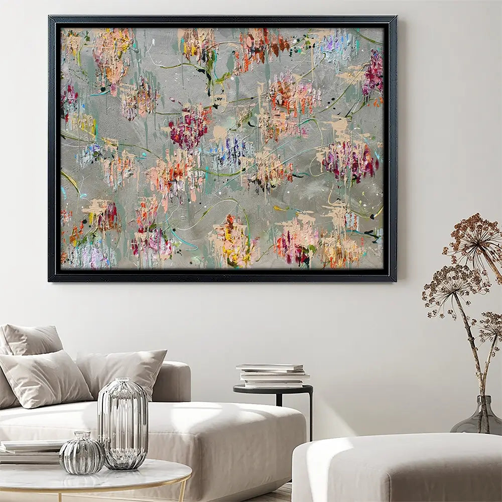 Flower Reflection Canvas Print Flower Reflection Canvas Print wall art product Studio Paint-ING