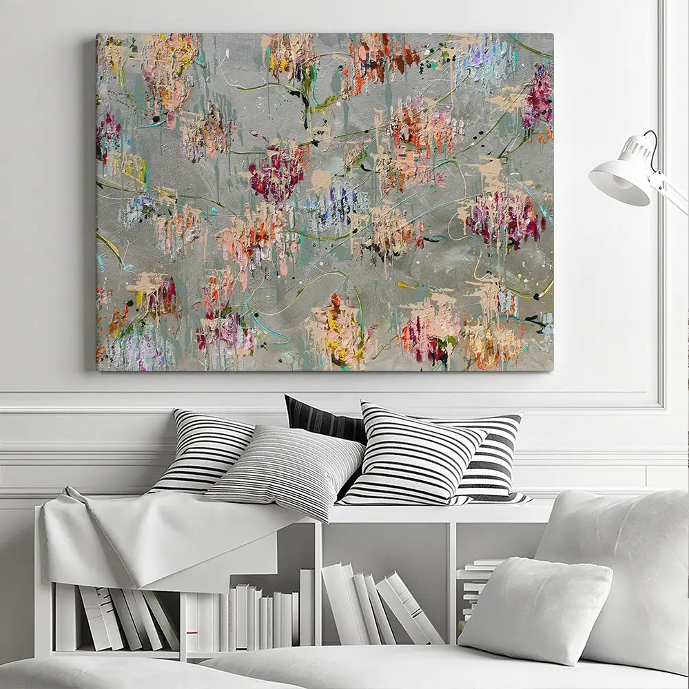 Flower Reflection Canvas Print Flower Reflection Canvas Print wall art product Studio Paint-ING