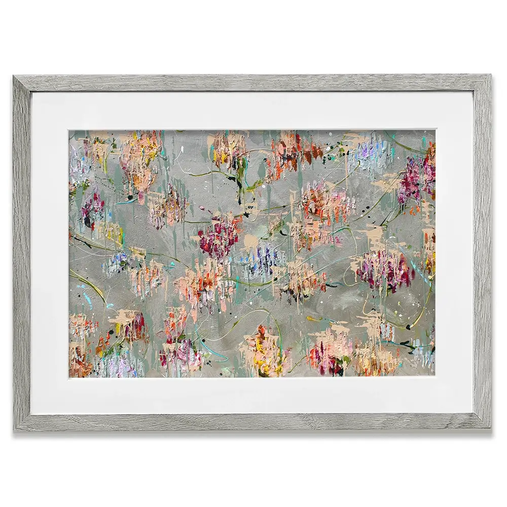 Flower Reflection Framed Art Print Flower Reflection Framed Art Print wall art product Studio Paint-ING
